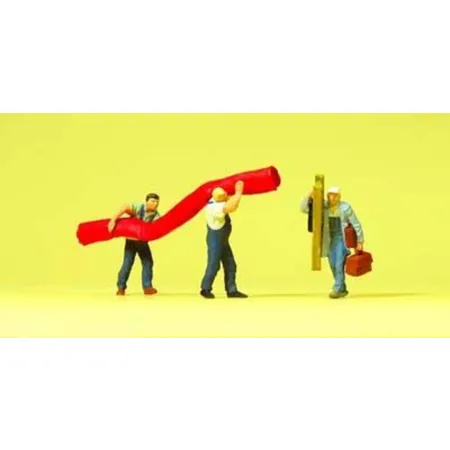 Preiser 10568 - Handwerker,Teppich, Spur H0