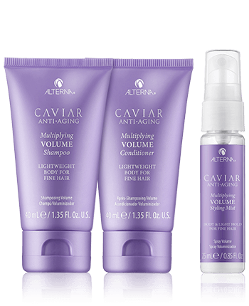 Alterna Caviar Anti-Aging Multiplying Volume Trial Kit 40ml-40ml-25ml