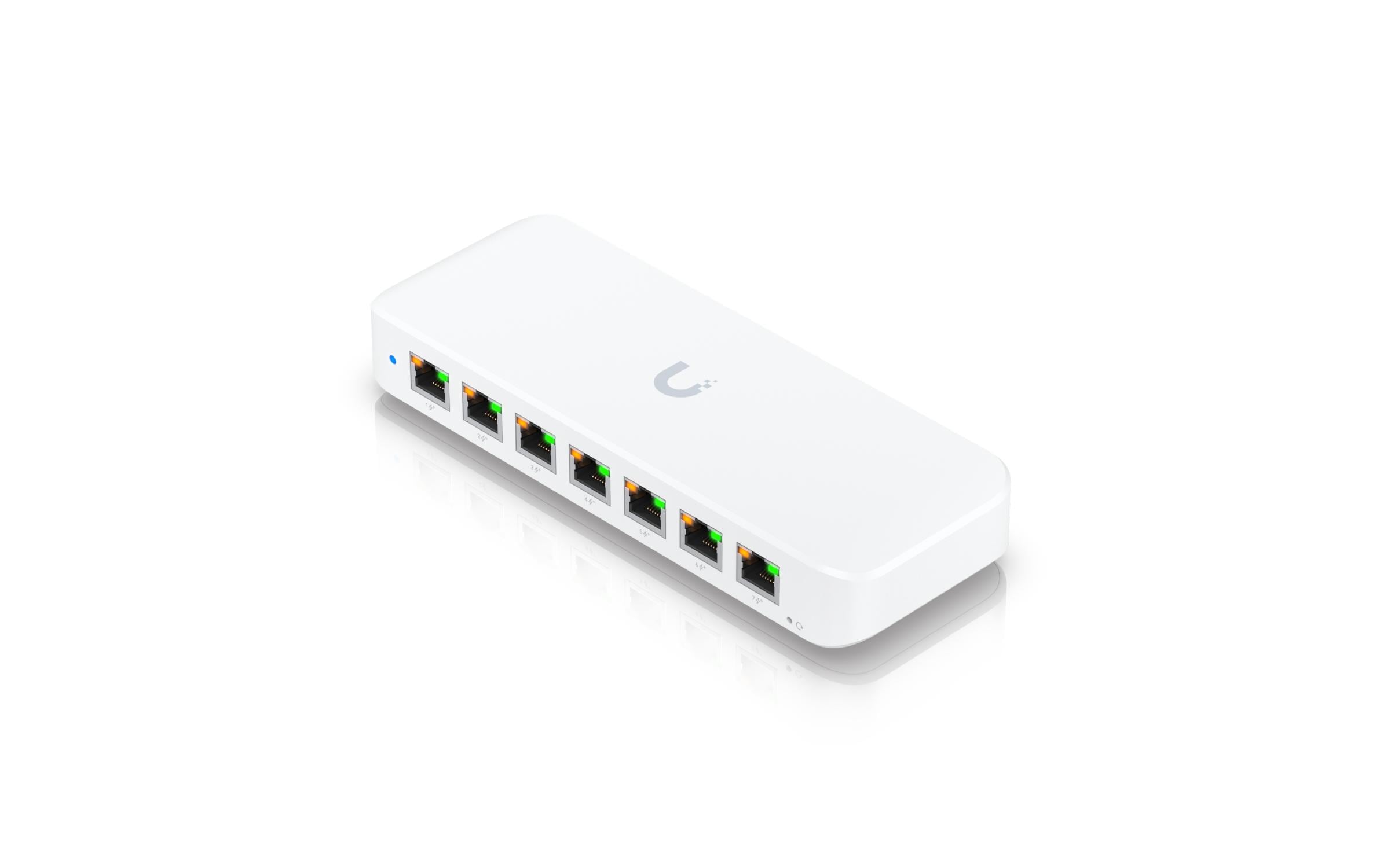 PoE+ Switch USW-ULTRA-60W 7 Port<br>Hochleistungsfähiger und vielseitiger 60W PoE-Switch