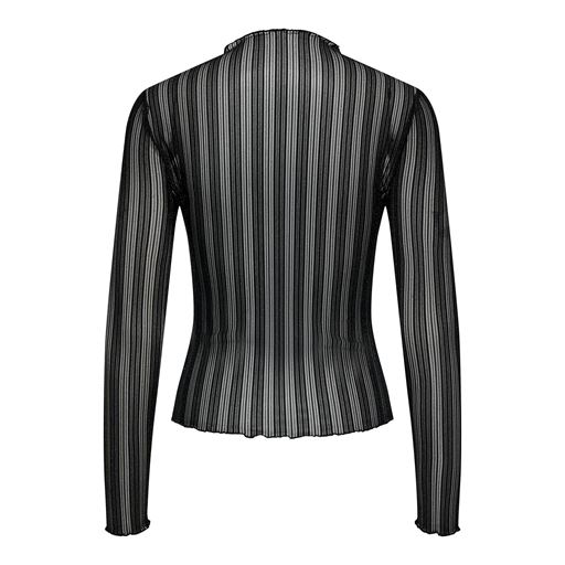 JDY Vivy Bluse, Sort, XL