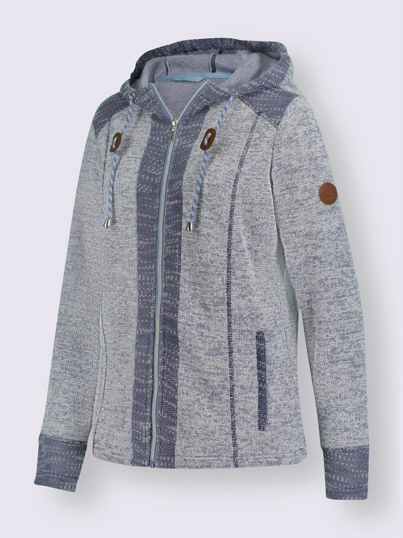 Veste légère tissu structuré de qualité