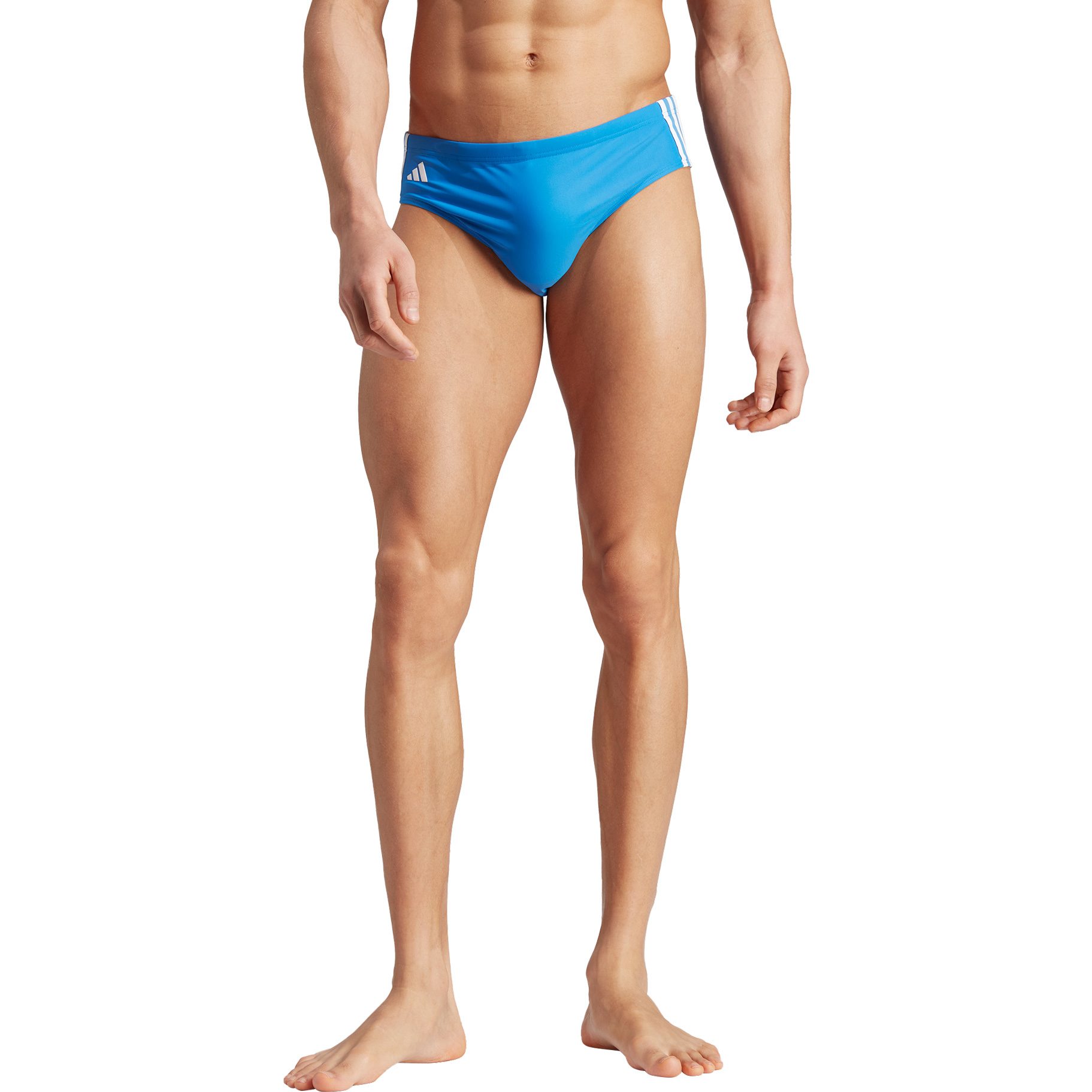 adidas Classic 3-Streifen Badehose Herren bright royal