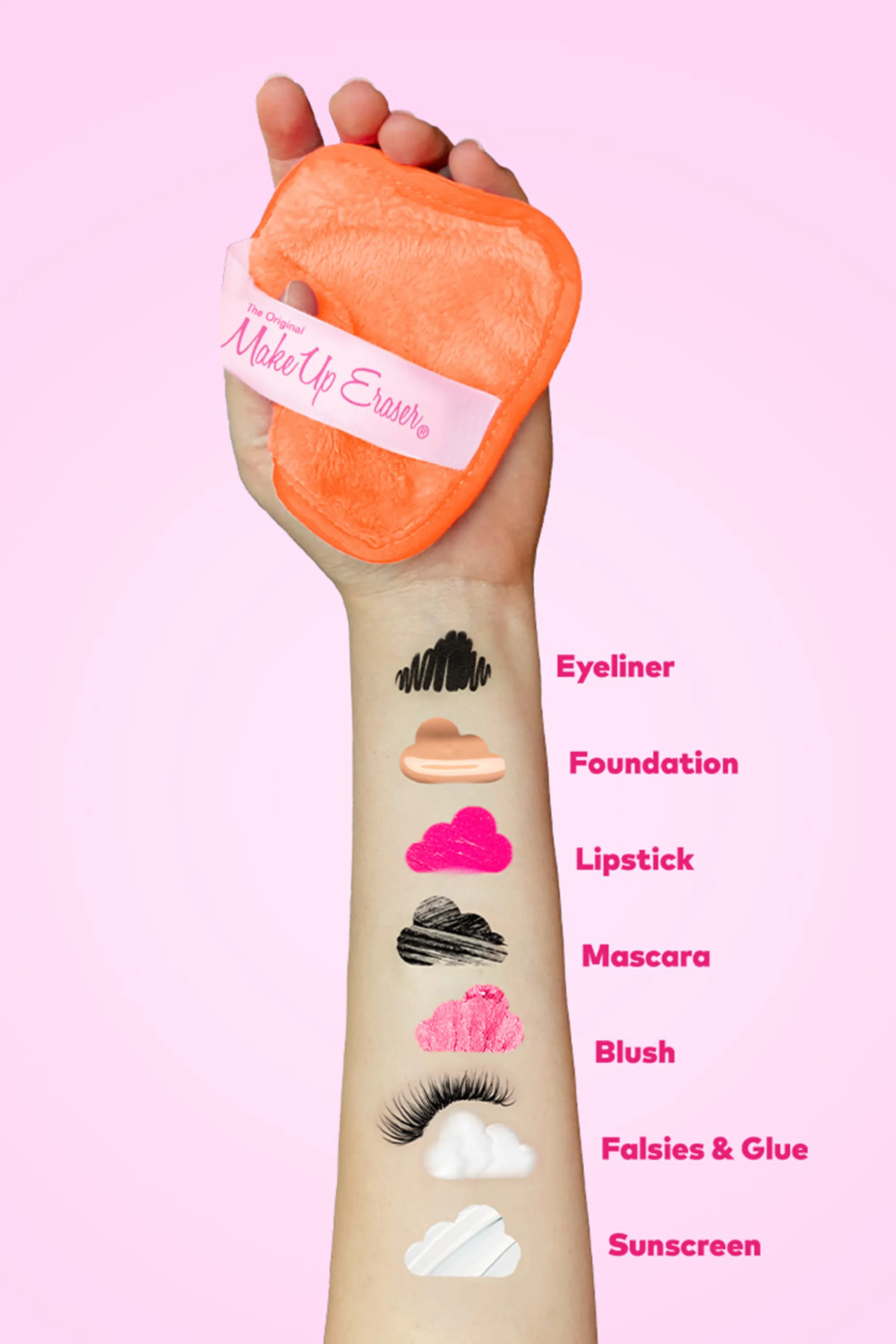 Makeup Eraser Kit 7 serviettes démaquillantes