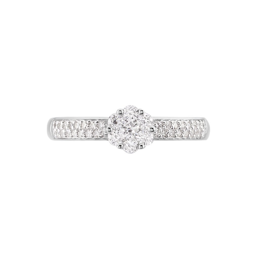Bague Praya Or Blanc Diamant