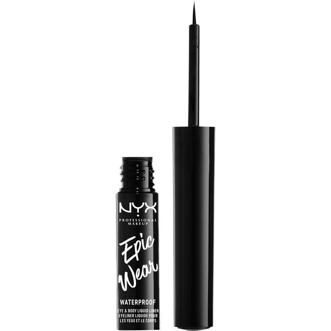 NYX Professional Makeup Epic Wear Liquid Waterproof Eyeliner Black EWSPLL0126