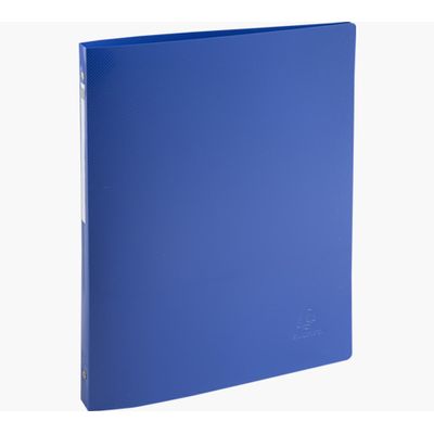 Exacompta BeeBlue - Classeur souple 4 anneaux - Dos 20 mm - A4 - pour 140 feuilles - disponible dans différentes couleurs