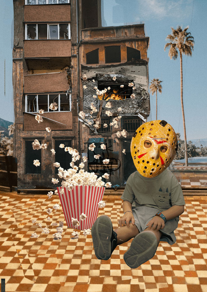 Popcorn-Hooligans von Bartosz Walat