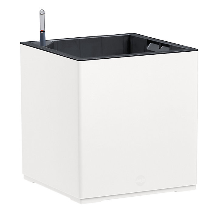 Bac carré Poetic Casa Mat 30 blanc 29,9 x 29,9 x h.31,3 cm