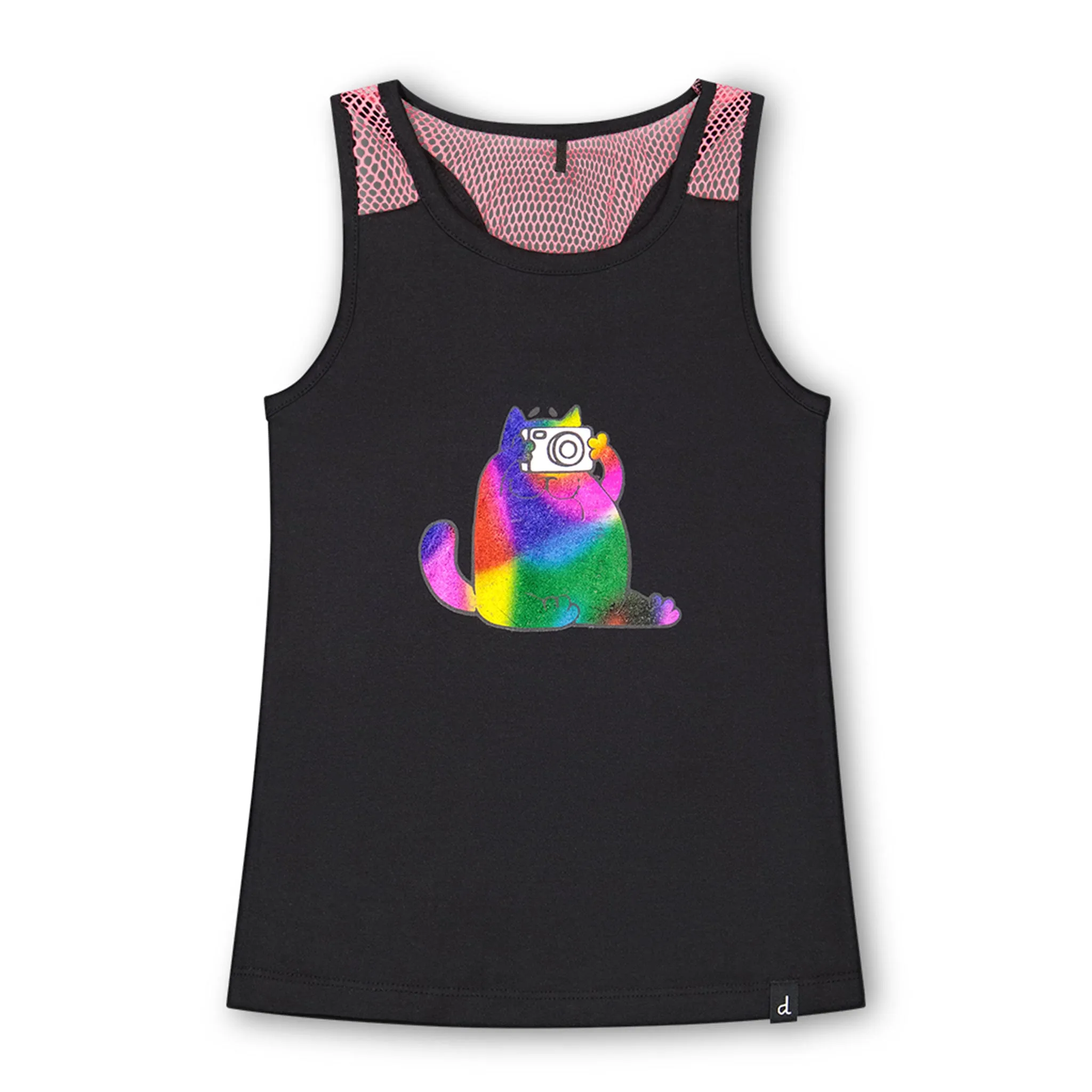 Deux par Deux Camisole Chat Copines 3-6ans