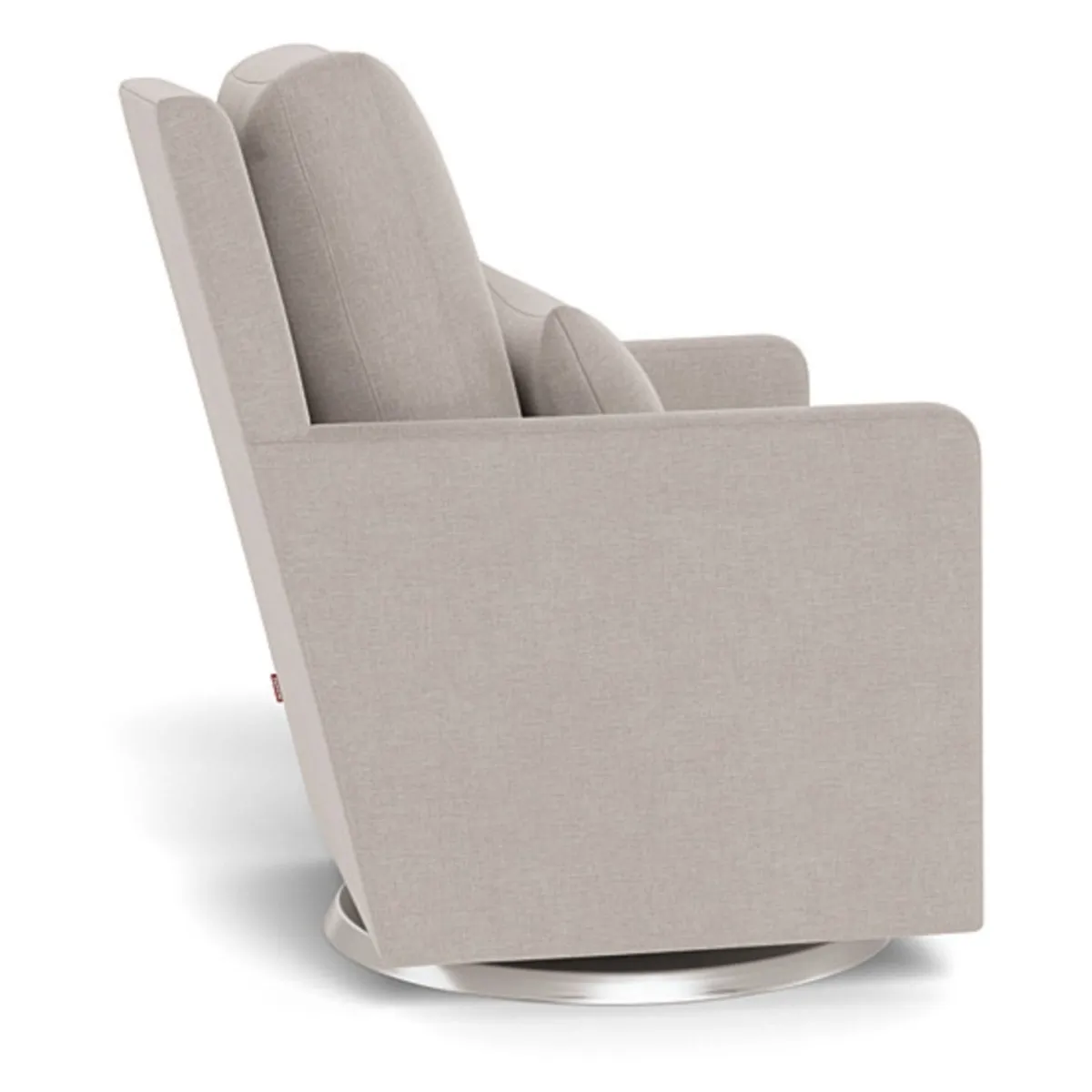 Monte Fauteuil Berçant et Pivotant Como - Sand  Argent