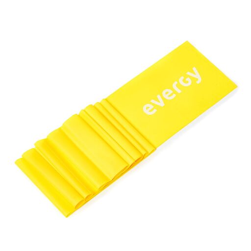 Faixa elástica leve Evergy de 2,5 m (amarela)