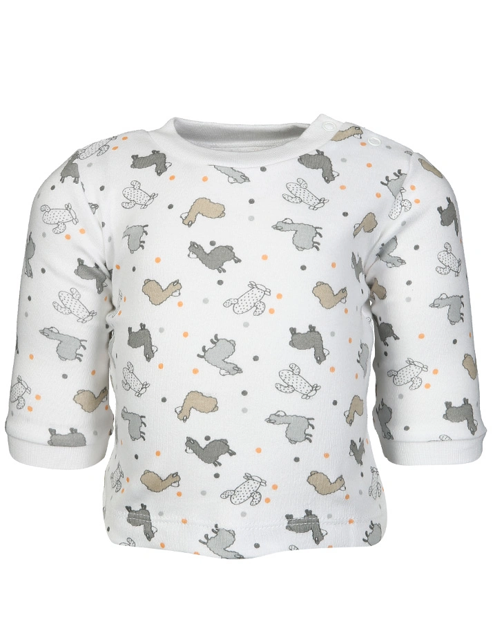 Langarmshirt LAMAS in weiß