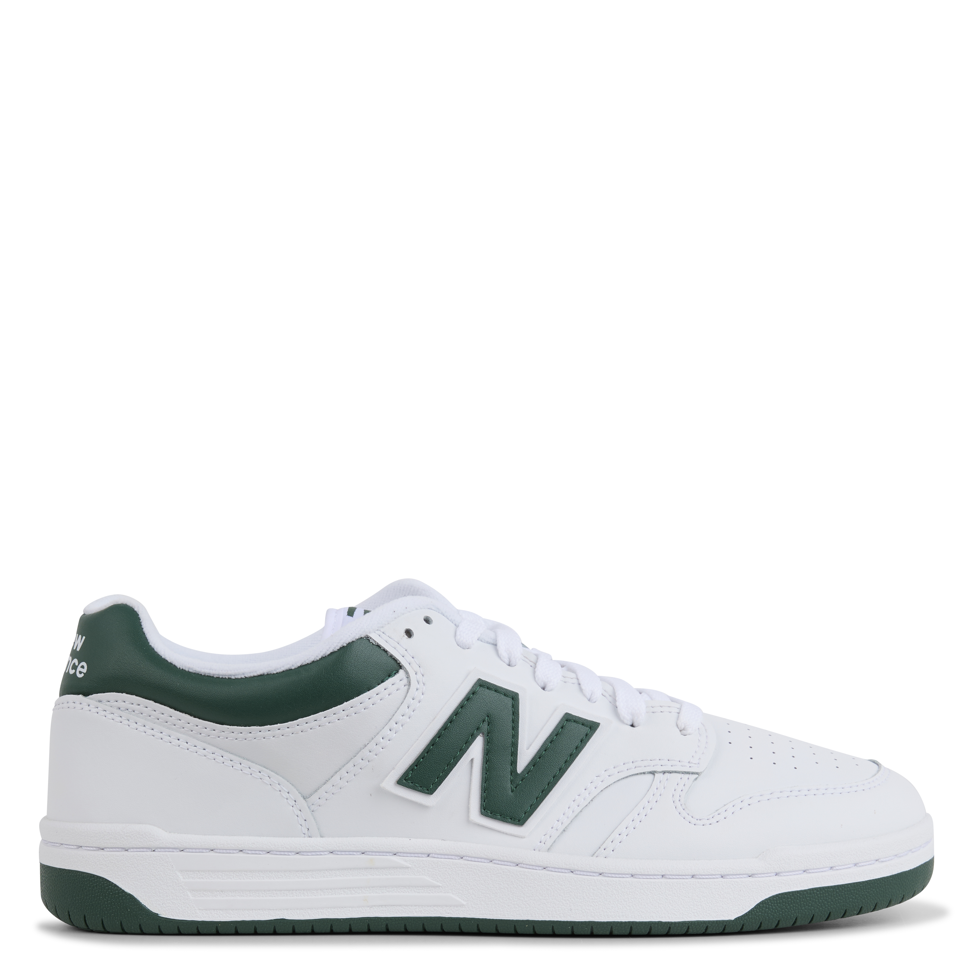 Baskets basses New Balance en cuir mélangé | Blanc