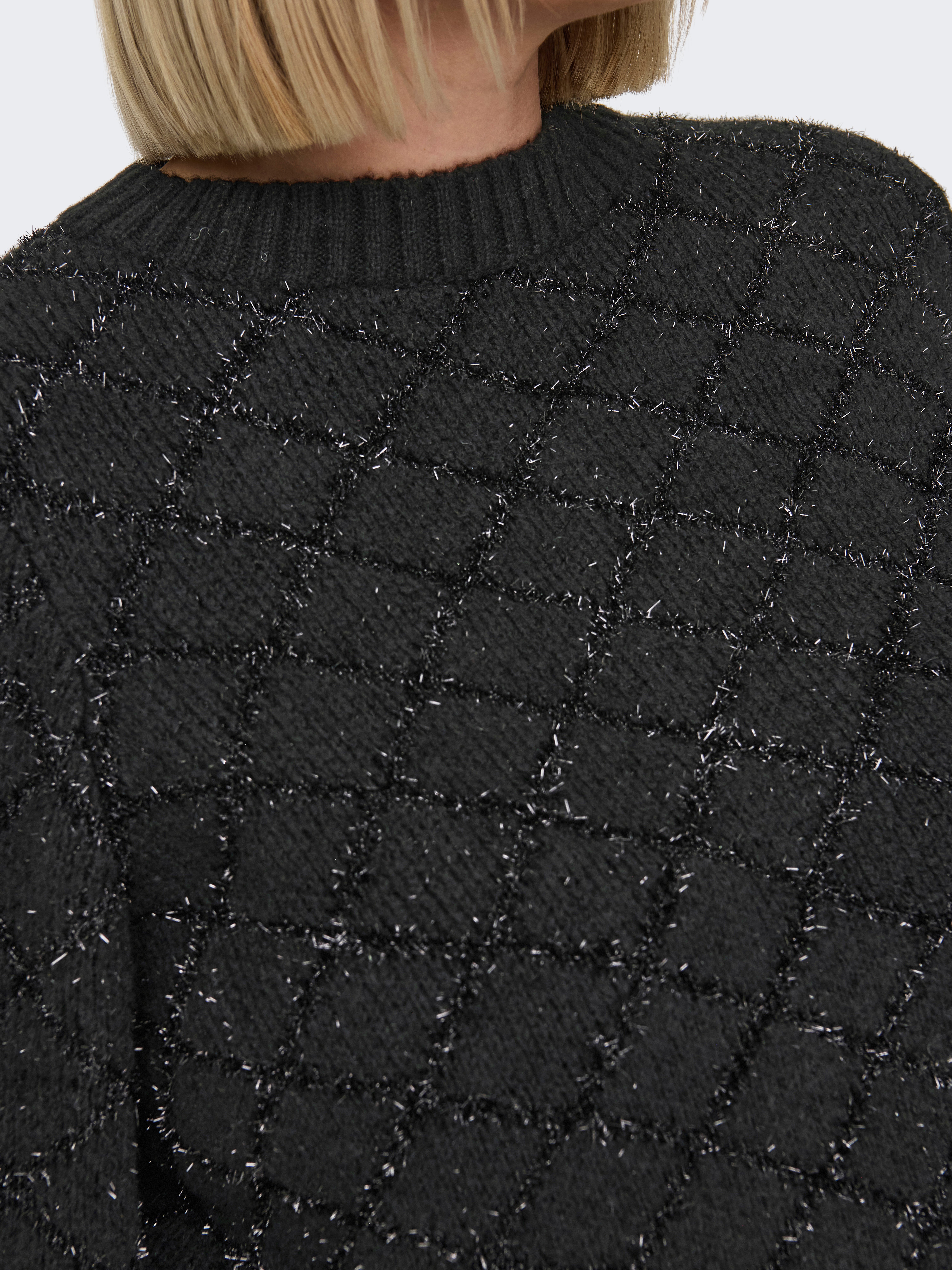 CARALBA Strickpullover Black