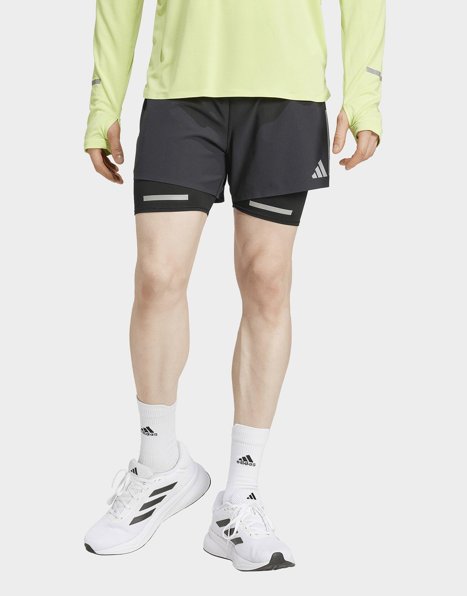 adidas Short de running réfléchissant 2 en 1 Ultimate