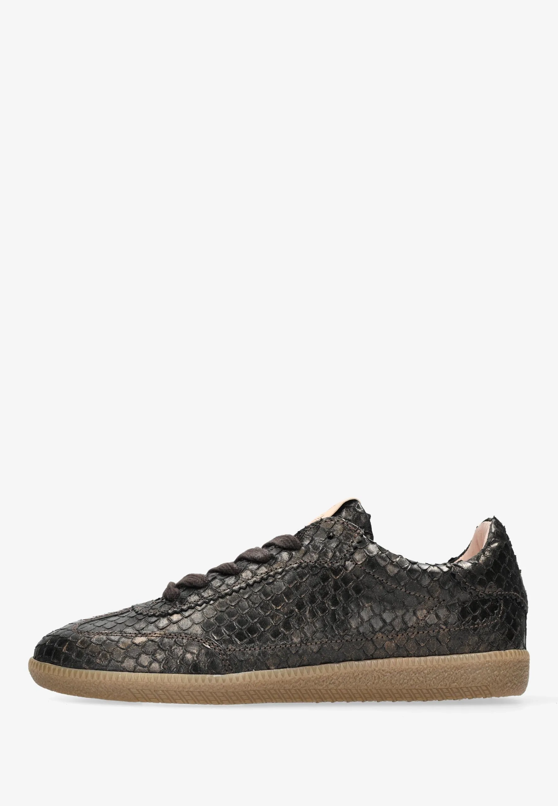 PEARL BASE Sneaker snake Camel