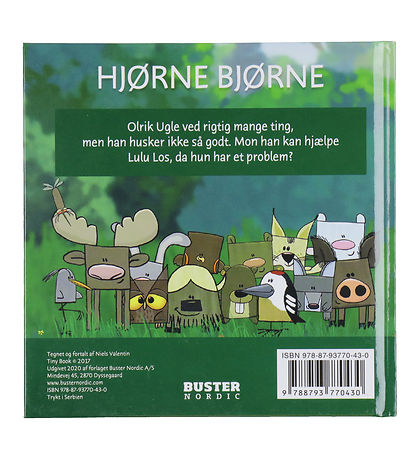 Forlaget Buster Nordic Bog - Hj?rne Bj?rne - Olrik Ugle Hj?lper