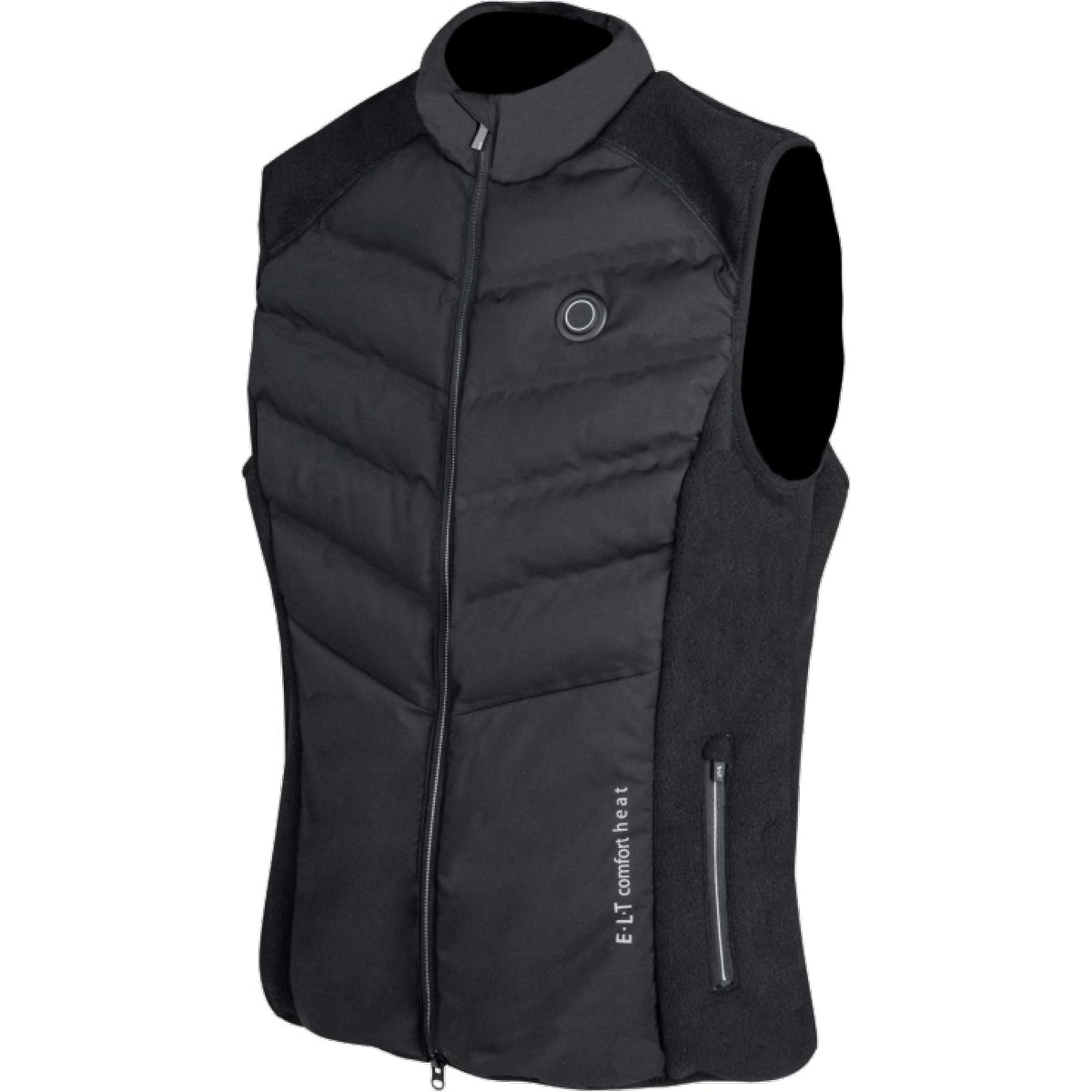 ELT Verwarmde Bodywarmer Comfort Heat Zwart