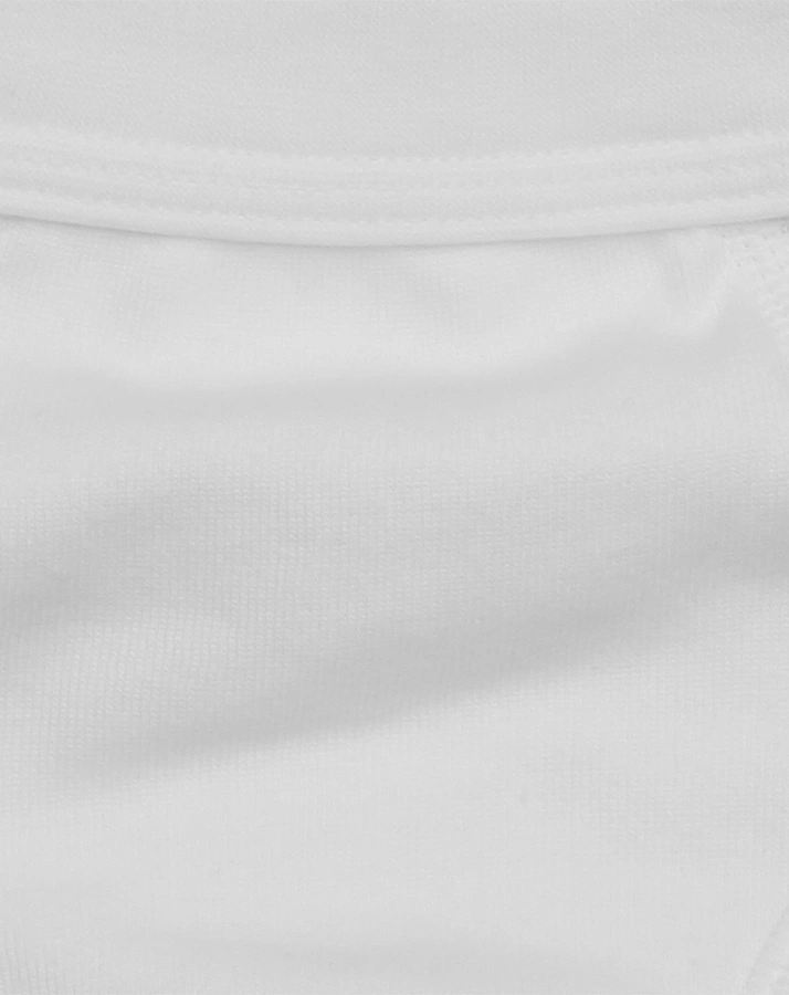 Jungen-Sportslip Feinripp aus Organic Cotton in weiß