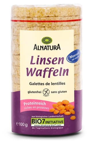 Alnatura Bio Linsenwaffeln