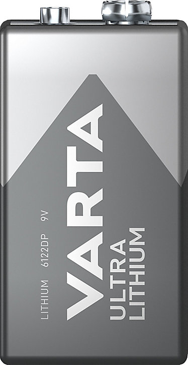 Pile au lithium 9V (PP3) Varta, lot de 1