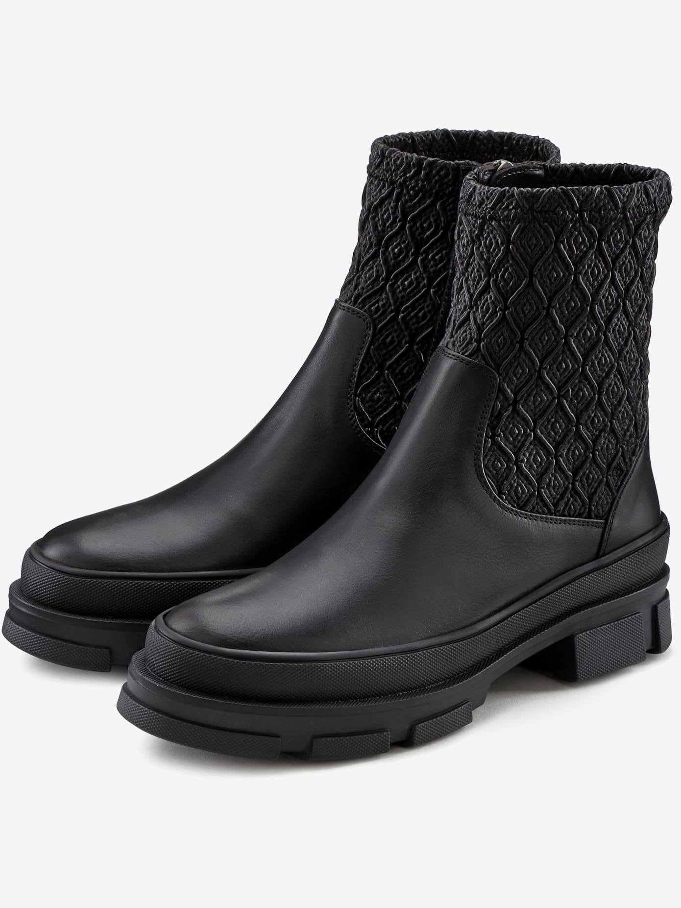Bottines chelsea semelle chunky tendance