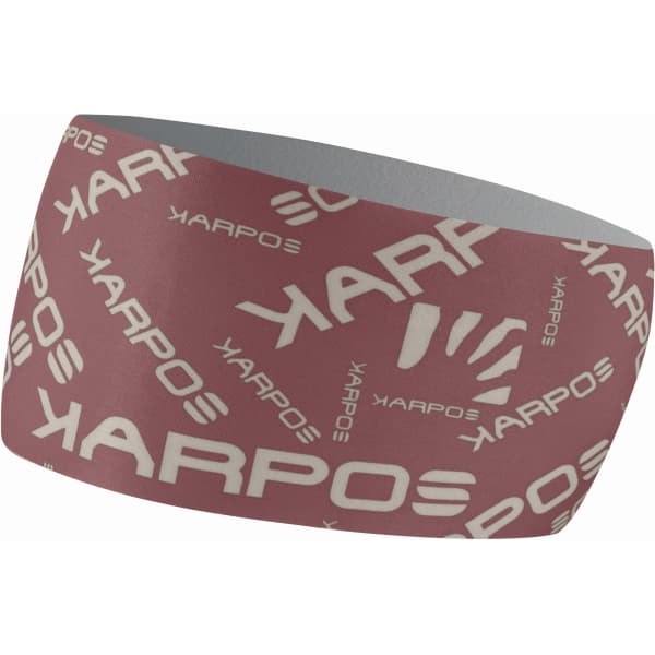 Bonnet Bandeau ski de randonnée KARPOS PELMO HEADBAND DECO ROSE/OAT