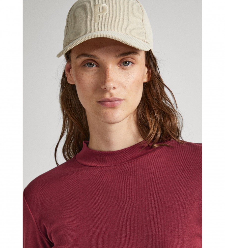 Camiseta Pepe Jeans Charlene, cor bordô
