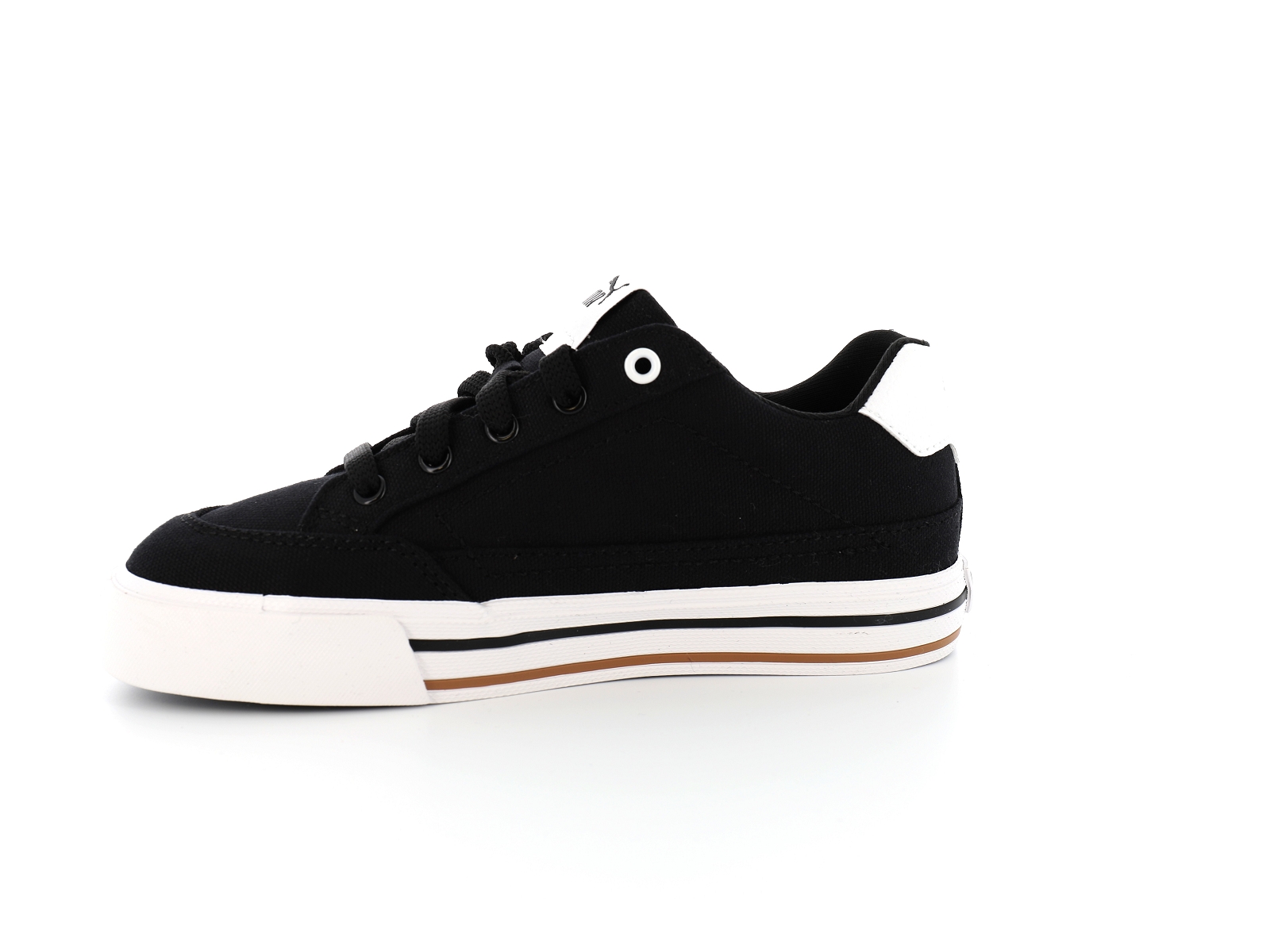 Puma-396559 Matières combinées Noir Blanc