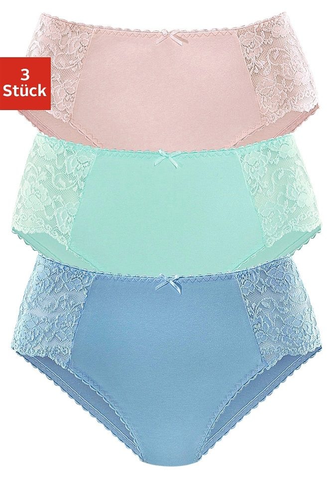 petite fleur Hüftslip , aus elastischer Baumwoll-Qualität