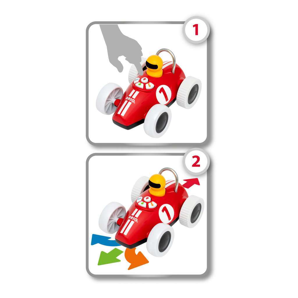 BRIO Spiel Play & Learn Rennwagen