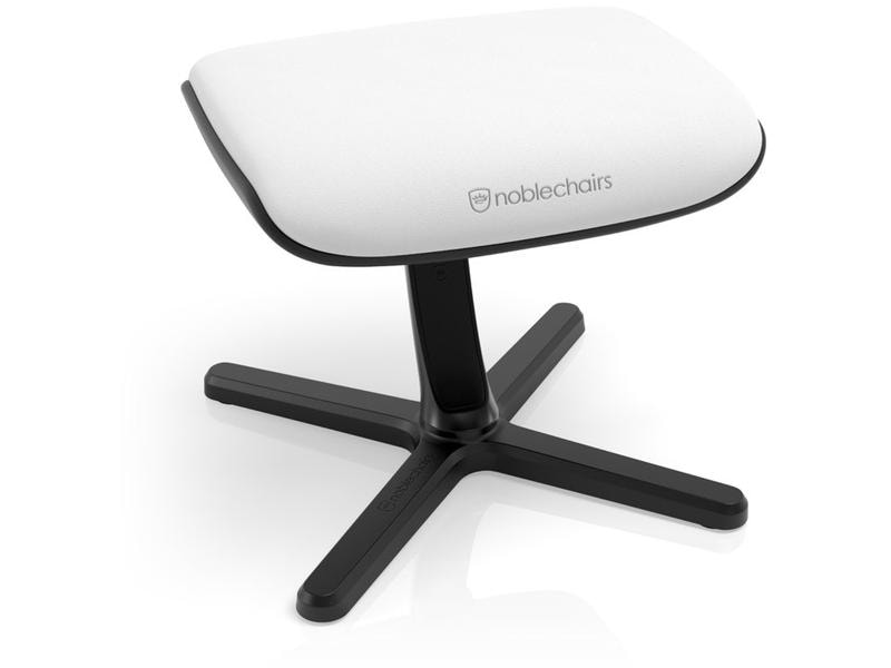 noblechairs Fussstütze 2 - White Edition Fussablage für Gaming-Stühle
