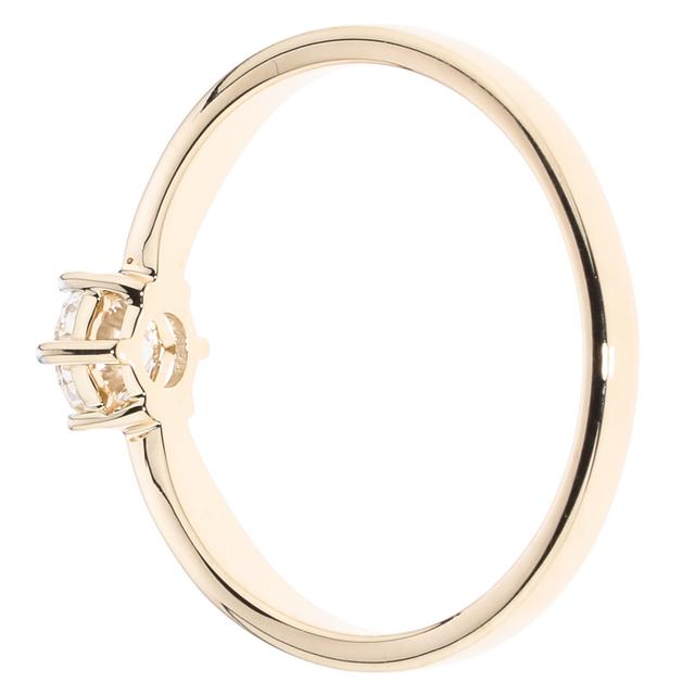 Brillant-Ring, 0,50 ct., SI, Top Wesselton, Gold 585