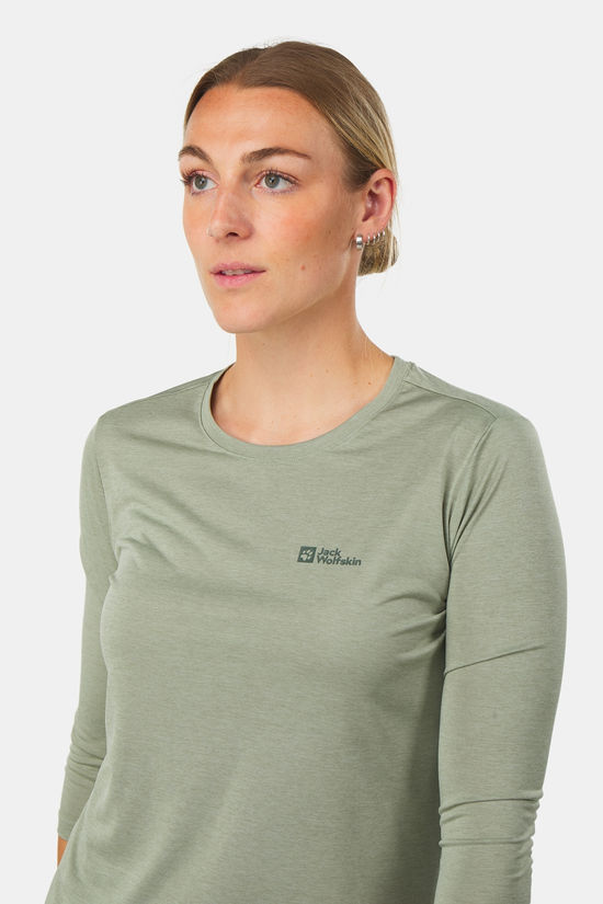 Jack Wolfskin Jack Wolfskin Crosstrail 3/4 Sleeve Tee Shirt Dames