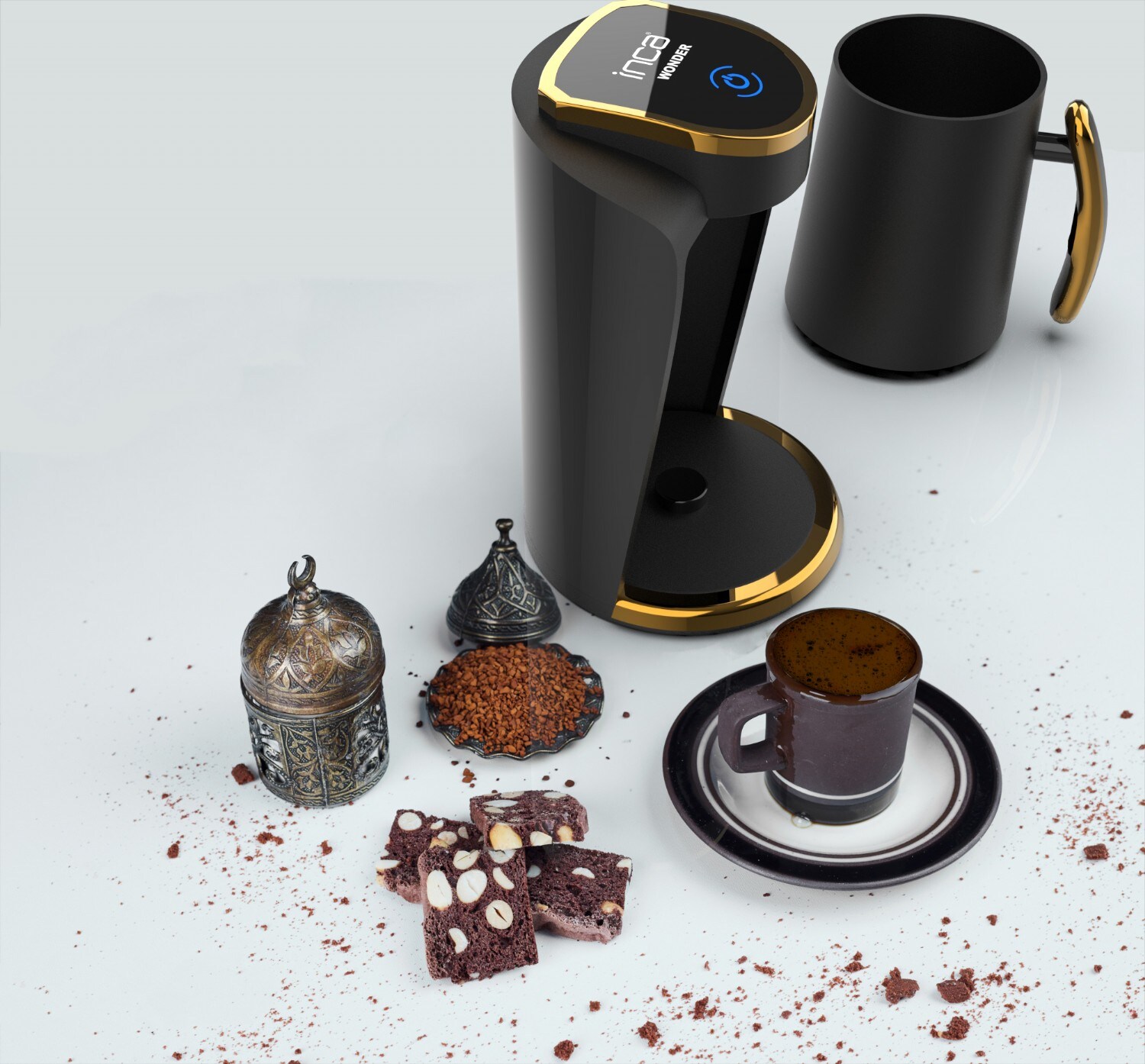 INCA IKM-01 Türkische Kaffeemaschine Mokka 400W