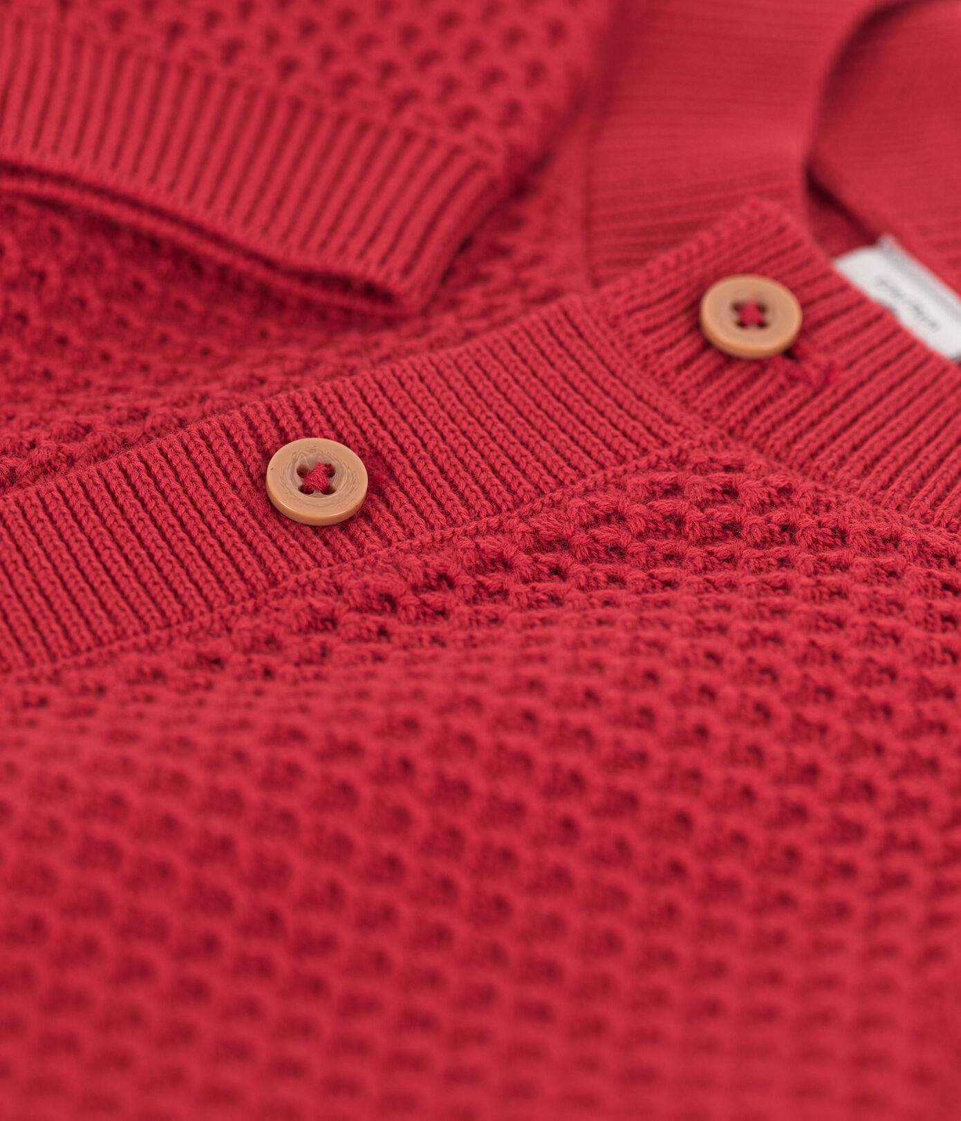 Cardigan bébé en tricot en coton
