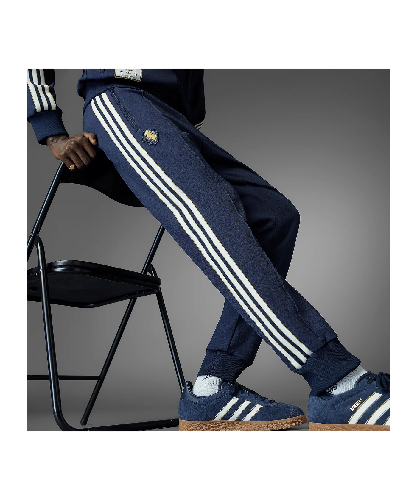 adidas FC Juventus Turin Trainingshose Blau