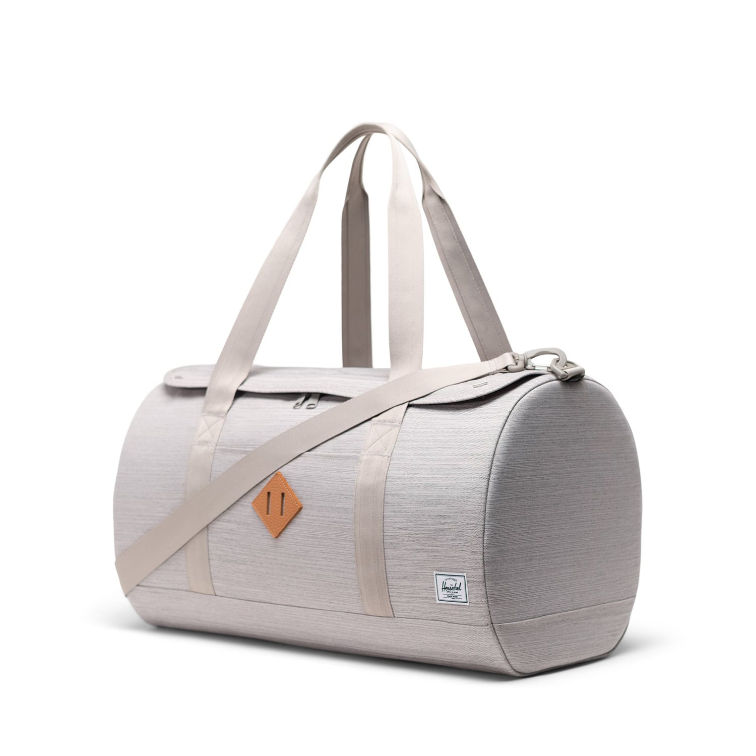 Herschel Supply Co. Heritage Duffle light grey crosshatch