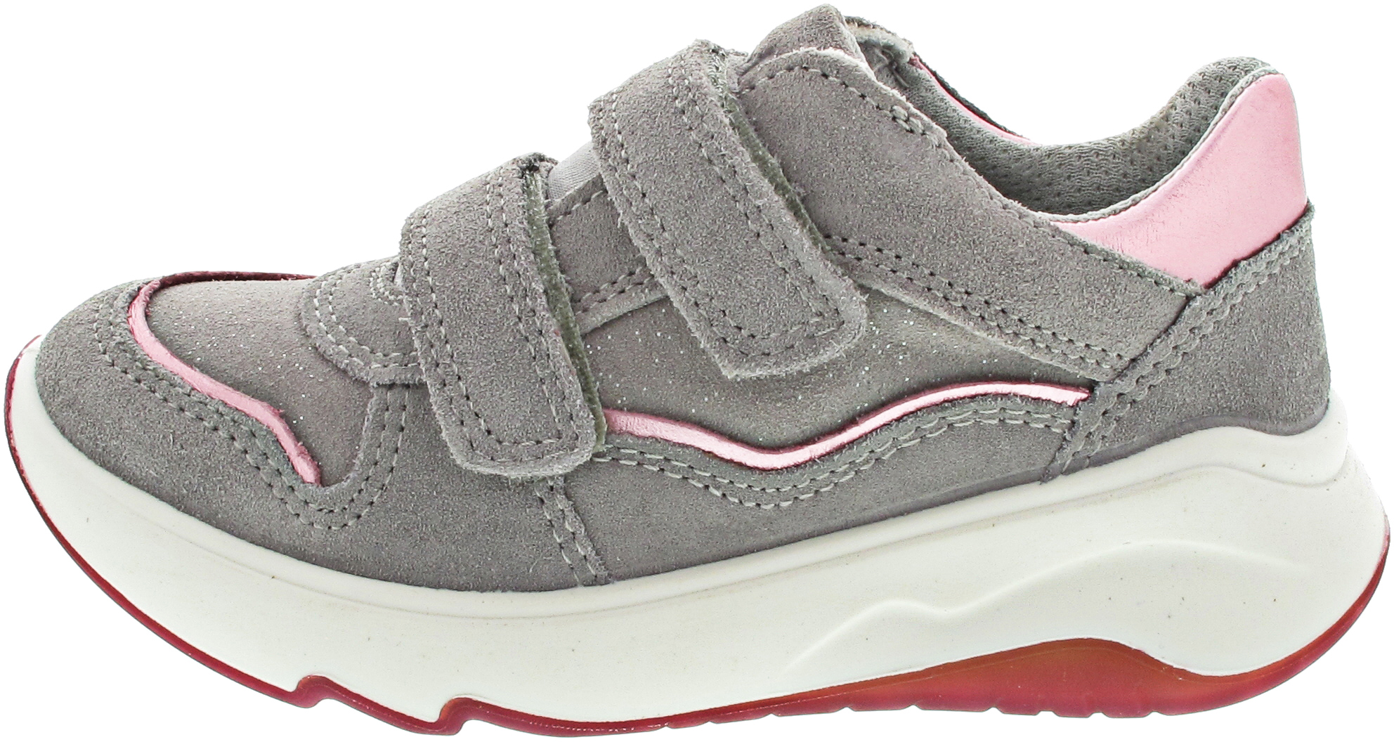 Superfit MELODY Kletthalbschuh grau