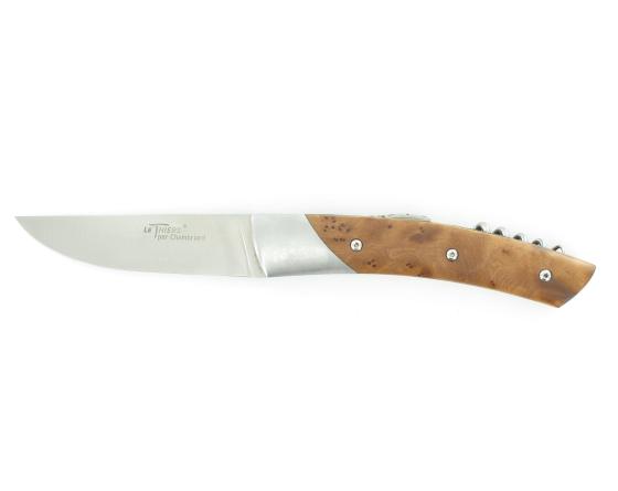 Trappeur Grand Cru Thuya Couteau de Poche Le Thiers par Chambriard