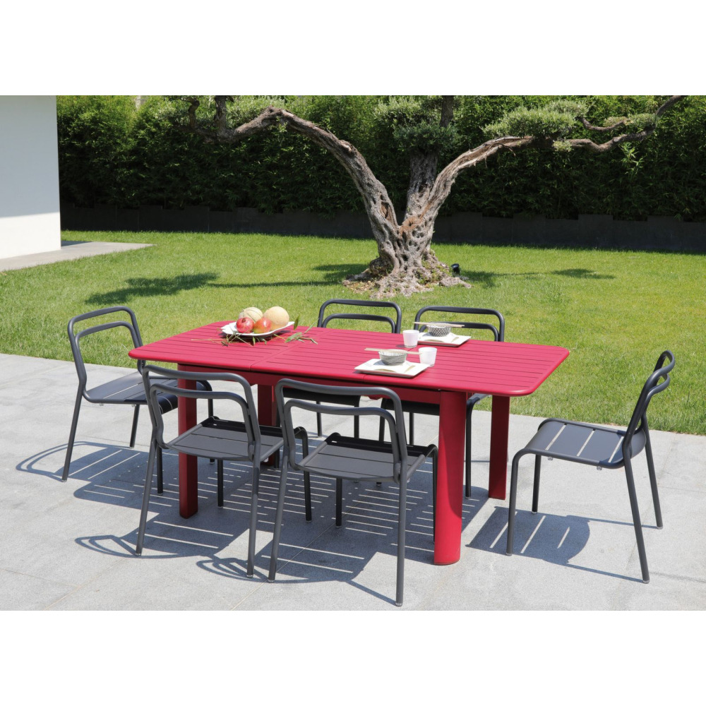Chaise en aluminium eos