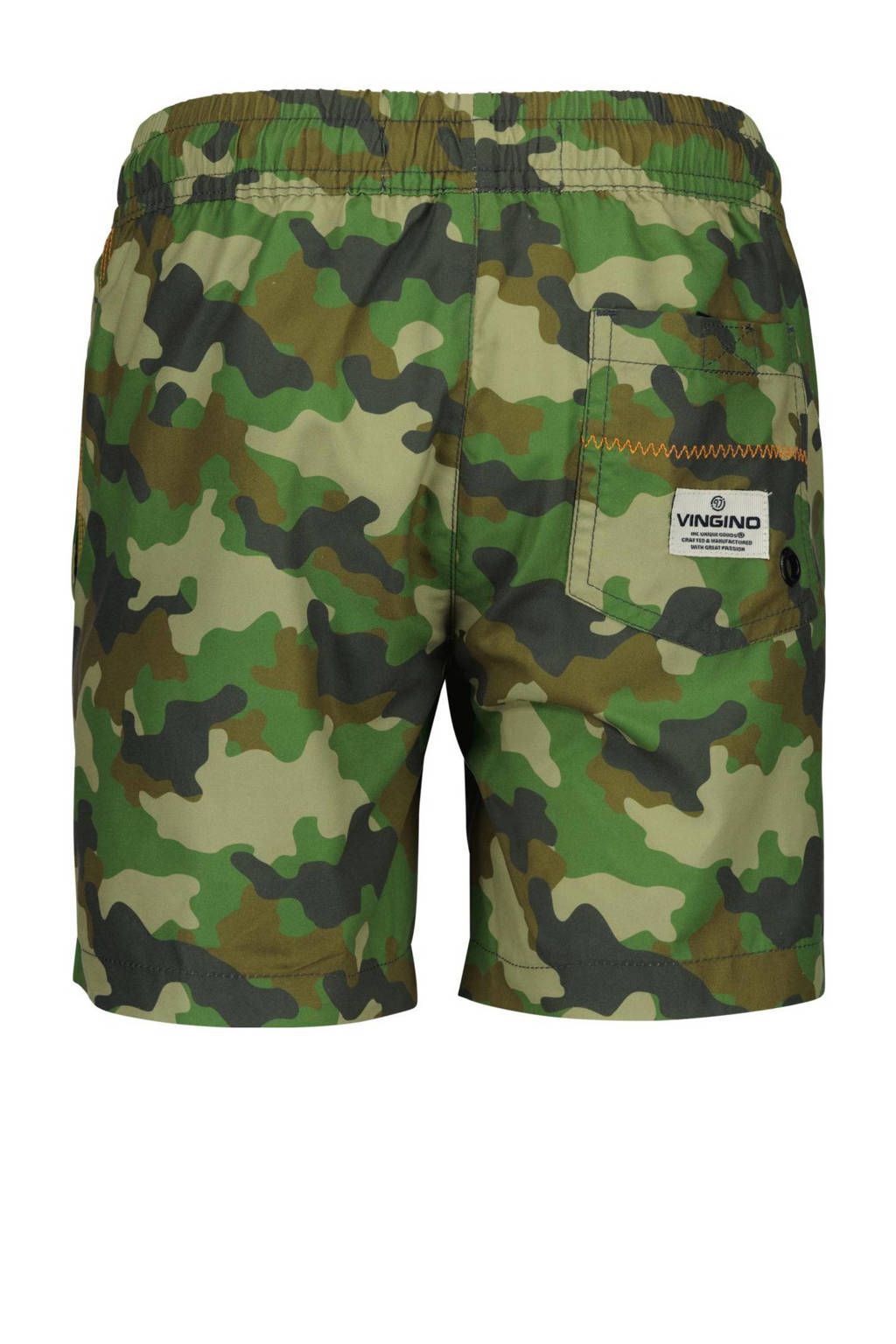 zwemshort Xas groen/zwart