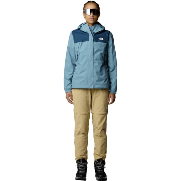 Veste randonnée THE NORTH FACE W ANTORA JACKET ALGAE BLUE/MIDNIGHT PETROL