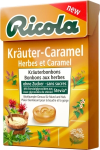 Ricola Kräuter-Caramel Bonbons mit Stevia