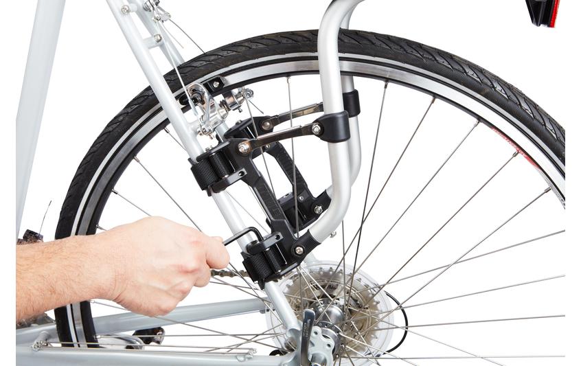 Gepäckträger Pack'n PedalGepäckträger mit patentiertem Befestigungssystem