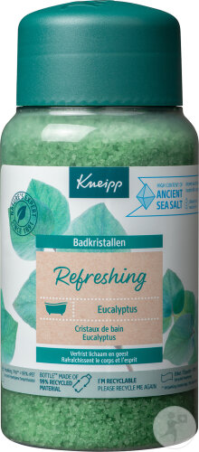 Kneipp Refreshing Eucalyptus Cristaux De Sel Pour Le Bain Pot 600g