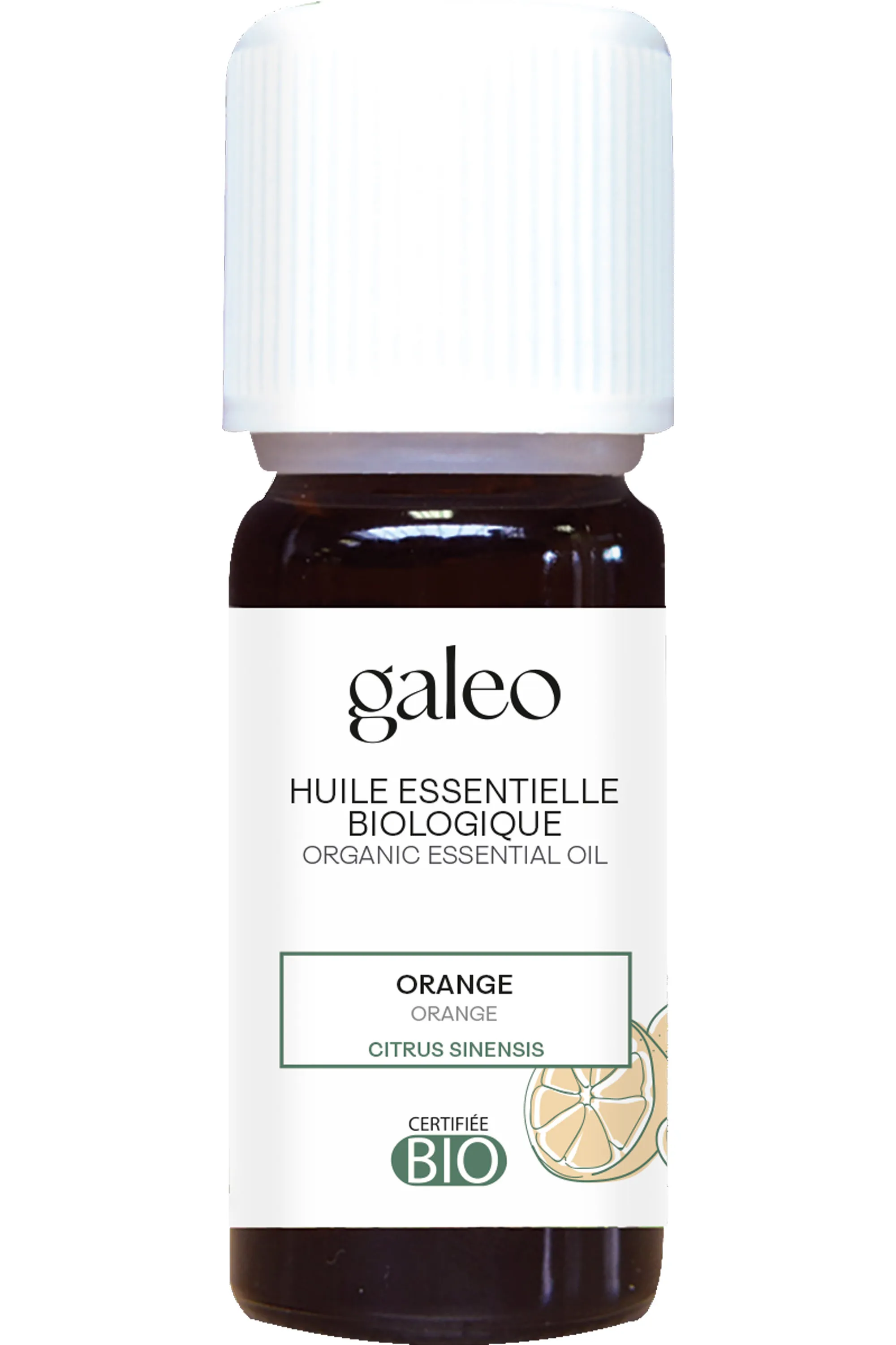 Galeo Huile essentielle biologique Orange-10 ml