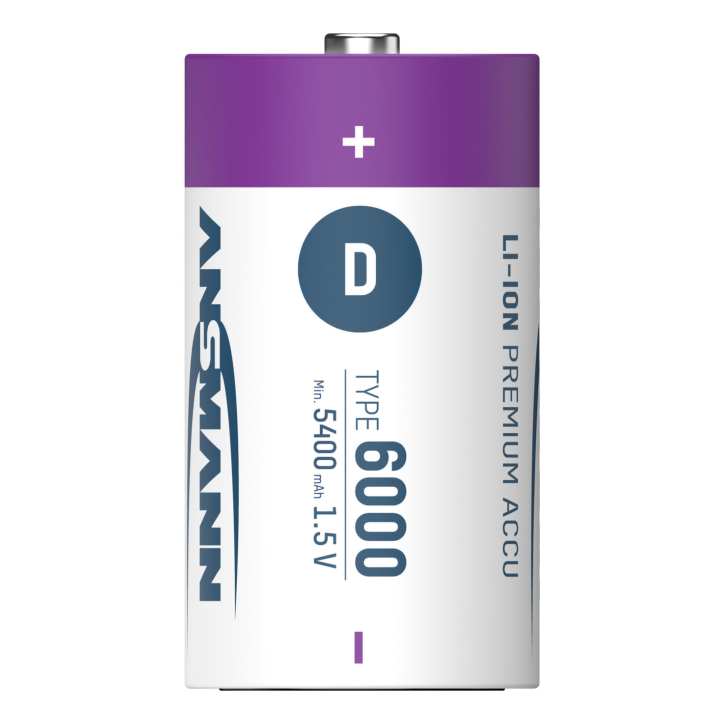 Ansmann Li-Ion Akku LR20 USB-C 2 Stück
