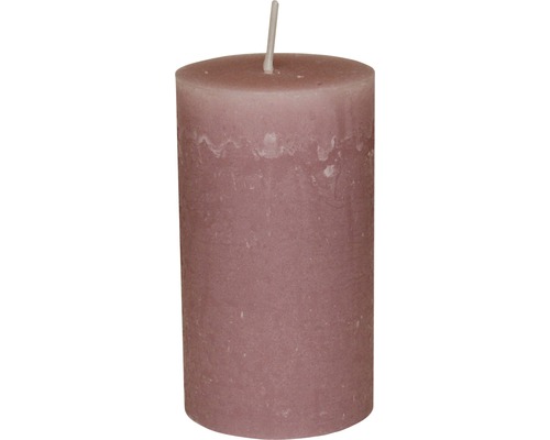 Stompkaars Ø 6,8 cm H 12 cm roze