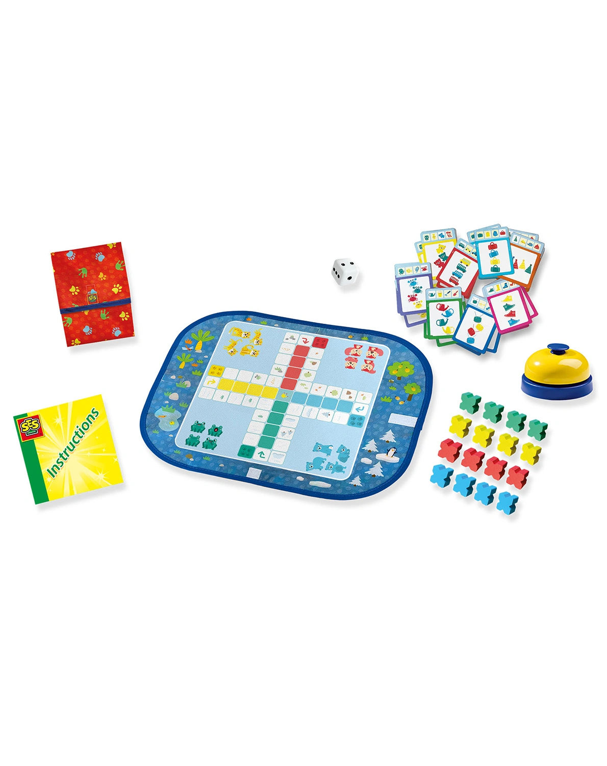 Reisespiel-Sammlung WRAP&GO - LUDO-QUARTETT